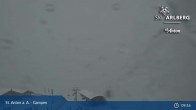 Archiv Foto Webcam St. Anton - Bergstation Gampenbahn 08:00