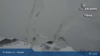 Archiv Foto Webcam St. Anton - Bergstation Gampenbahn 14:00