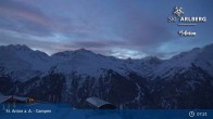 Archiv Foto Webcam St. Anton - Bergstation Gampenbahn 06:00