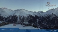 Archived image Webcam Mountain Restaurant Gampen / Top Station Gampenbahn 02:00