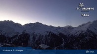 Archived image Webcam Mountain Restaurant Gampen / Top Station Gampenbahn 06:00