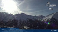 Archiv Foto Webcam St. Anton - Bergstation Gampenbahn 08:00