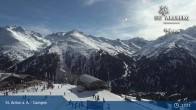 Archiv Foto Webcam St. Anton - Bergstation Gampenbahn 12:00