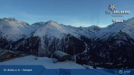 Archiv Foto Webcam St. Anton - Bergstation Gampenbahn 16:00