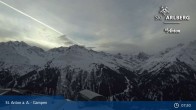 Archiv Foto Webcam St. Anton - Bergstation Gampenbahn 07:00