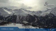 Archiv Foto Webcam St. Anton - Bergstation Gampenbahn 10:00