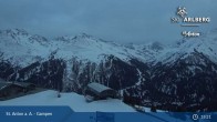 Archiv Foto Webcam St. Anton - Bergstation Gampenbahn 00:00