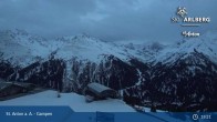 Archived image Webcam Mountain Restaurant Gampen / Top Station Gampenbahn 00:00