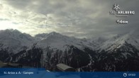 Archiv Foto Webcam St. Anton - Bergstation Gampenbahn 07:00