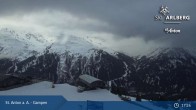 Archiv Foto Webcam St. Anton - Bergstation Gampenbahn 16:00