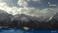 Archiv Foto Webcam St. Anton - Bergstation Gampenbahn 08:00