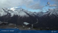 Archiv Foto Webcam St. Anton - Bergstation Gampenbahn 18:00