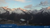 Archiv Foto Webcam St. Anton - Bergstation Gampenbahn 20:00