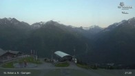 Archived image Webcam Mountain Restaurant Gampen / Top Station Gampenbahn 21:00