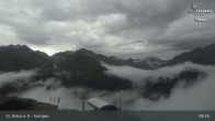 Archiv Foto Webcam St. Anton - Bergstation Gampenbahn 08:00
