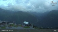 Archived image Webcam Mountain Restaurant Gampen / Top Station Gampenbahn 00:00