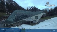Archiv Foto Webcam St. Anton - Skicenter Galzigbahn 02:00