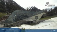 Archiv Foto Webcam St. Anton - Skicenter Galzigbahn 10:00