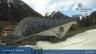 Archiv Foto Webcam St. Anton - Skicenter Galzigbahn 07:00