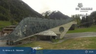Archived image Webcam Galzigbahn Base Station (St. Anton) 14:00