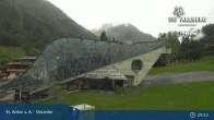 Archived image Webcam Galzigbahn Base Station (St. Anton) 08:00