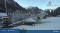 Archived image Webcam Galzigbahn Base Station (St. Anton) 07:00