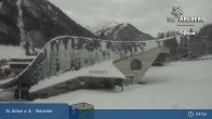 Archiv Foto Webcam St. Anton - Skicenter Galzigbahn 08:00