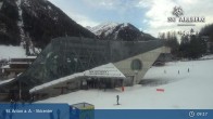 Archived image Webcam Galzigbahn Base Station (St. Anton) 08:00