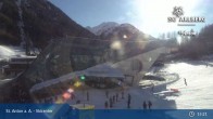 Archiv Foto Webcam St. Anton - Skicenter Galzigbahn 14:00