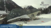 Archiv Foto Webcam St. Anton - Skicenter Galzigbahn 10:00