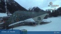 Archived image Webcam Galzigbahn Base Station (St. Anton) 00:00