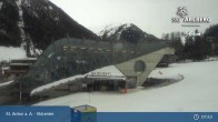 Archived image Webcam Galzigbahn Base Station (St. Anton) 07:00