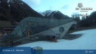 Archiv Foto Webcam St. Anton - Skicenter Galzigbahn 04:00