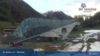 Archiv Foto Webcam St. Anton - Skicenter Galzigbahn 02:00