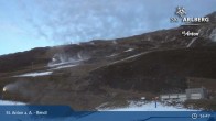 Archived image Webcam St. Anton: Rendl Mountain Restaurant 00:00