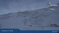 Archiv Foto Webcam St. Anton - Bergrestaurant Rendl 08:00