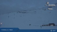 Archiv Foto Webcam St. Anton - Bergrestaurant Rendl 16:00