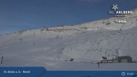 Archived image Webcam St. Anton: Rendl Mountain Restaurant 14:00