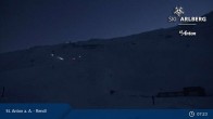 Archived image Webcam St. Anton: Rendl Mountain Restaurant 06:00