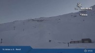 Archived image Webcam St. Anton: Rendl Mountain Restaurant 07:00