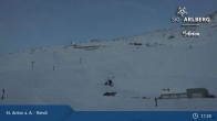 Archived image Webcam St. Anton: Rendl Mountain Restaurant 00:00