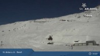 Archiv Foto Webcam St. Anton - Bergrestaurant Rendl 14:00