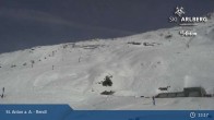 Archived image Webcam St. Anton: Rendl Mountain Restaurant 12:00