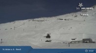 Archived image Webcam St. Anton: Rendl Mountain Restaurant 14:00