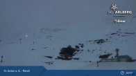 Archiv Foto Webcam St. Anton - Bergrestaurant Rendl 22:00