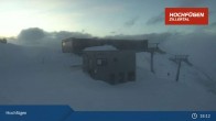 Archiv Foto Webcam Hochfügen: Waidoffen Sessellift Bergstation 04:00