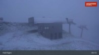 Archiv Foto Webcam Hochfügen: Waidoffen Sessellift Bergstation 04:00