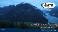 Archived image Webcam Panoramic View of Lake Achensee and Pertisau 04:00