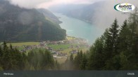 Archived image Webcam Panoramic View of Lake Achensee and Pertisau 03:00