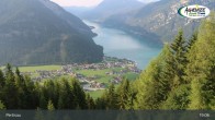 Archiv Foto Webcam Panorama Pertisau und Achensee 19:00